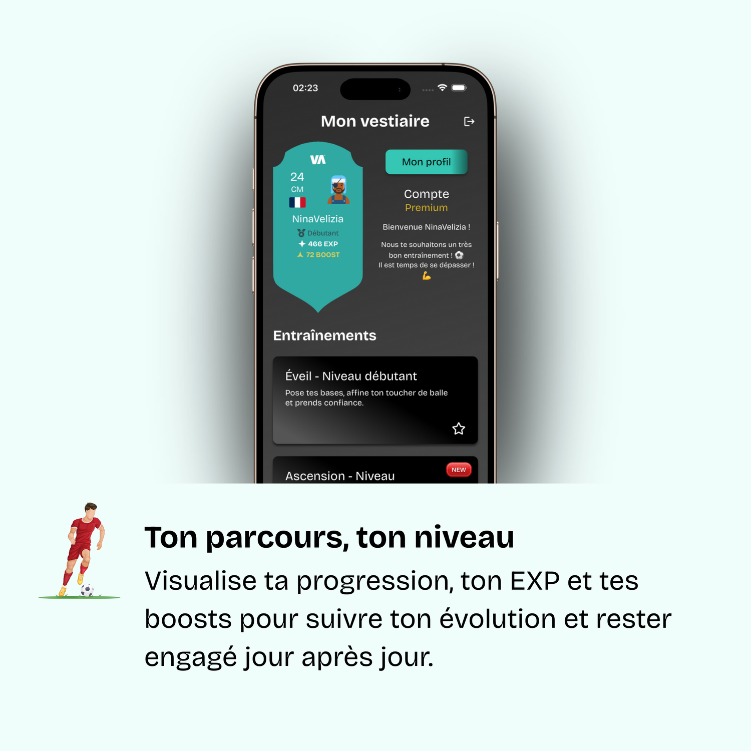 Programme d'entraînement vidéo Novary