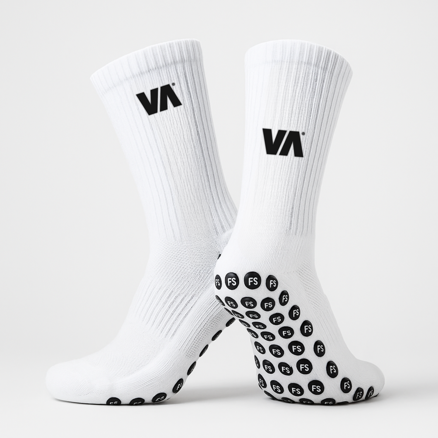 Novary Grip - Chaussettes de football antidérapantes